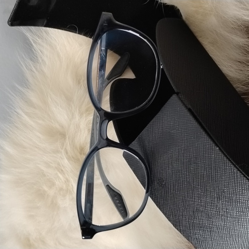 Prada Blue Rimmed Reading Glasses - Picture 5 of 6